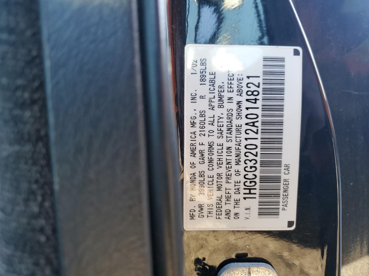 2002 Honda Accord - Image 13