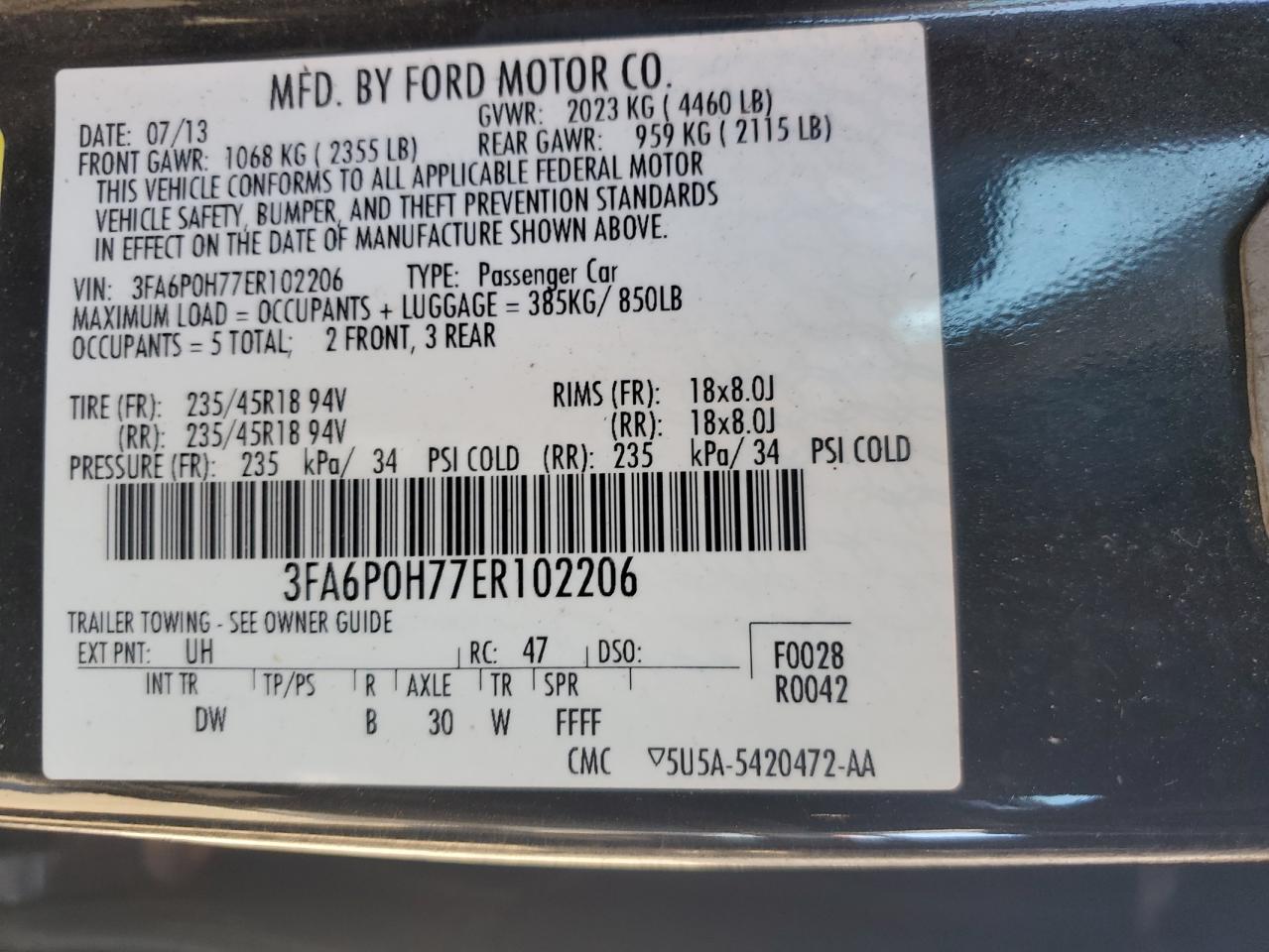 2014 Ford Fusion - Image 12