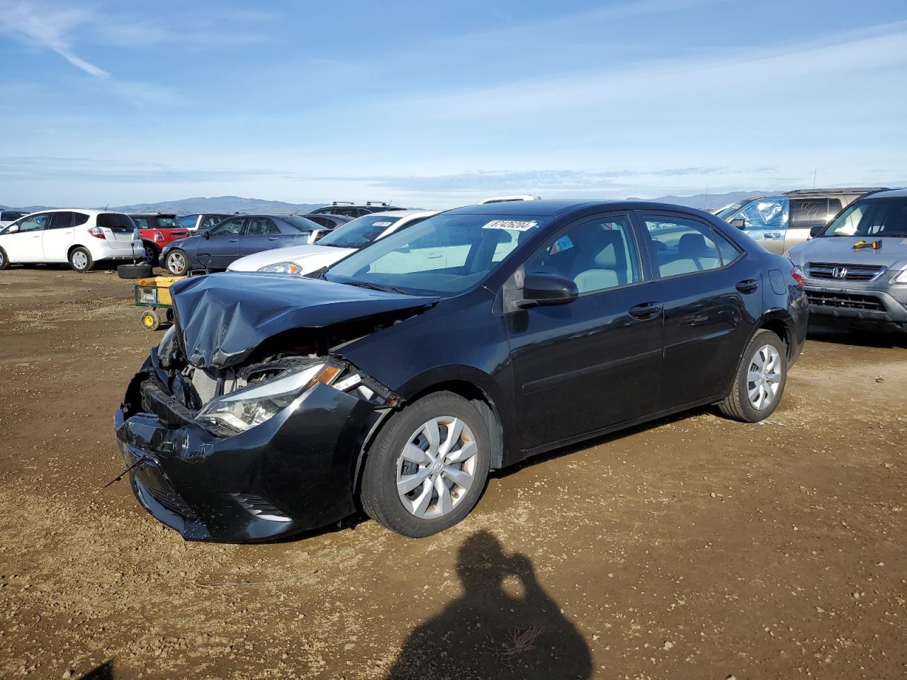 VIN 2T1BURHEXFC266593 2015 TOYOTA COROLLA no.1