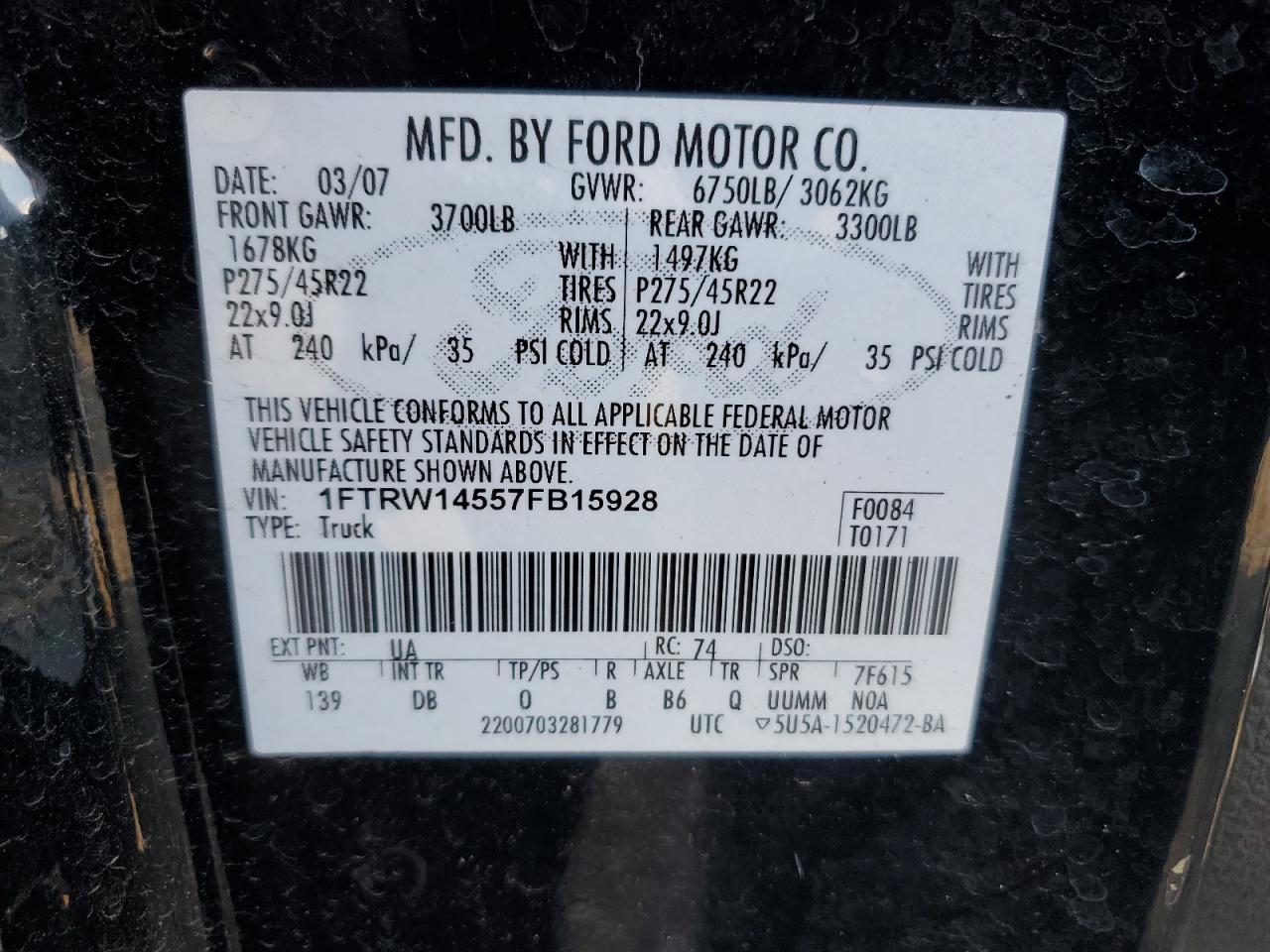 2007 Ford F-150 - Image 12