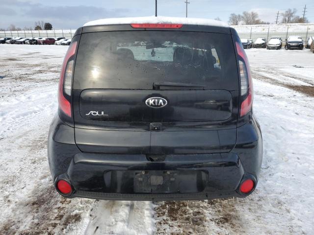  KIA SOUL 2016 Чорний