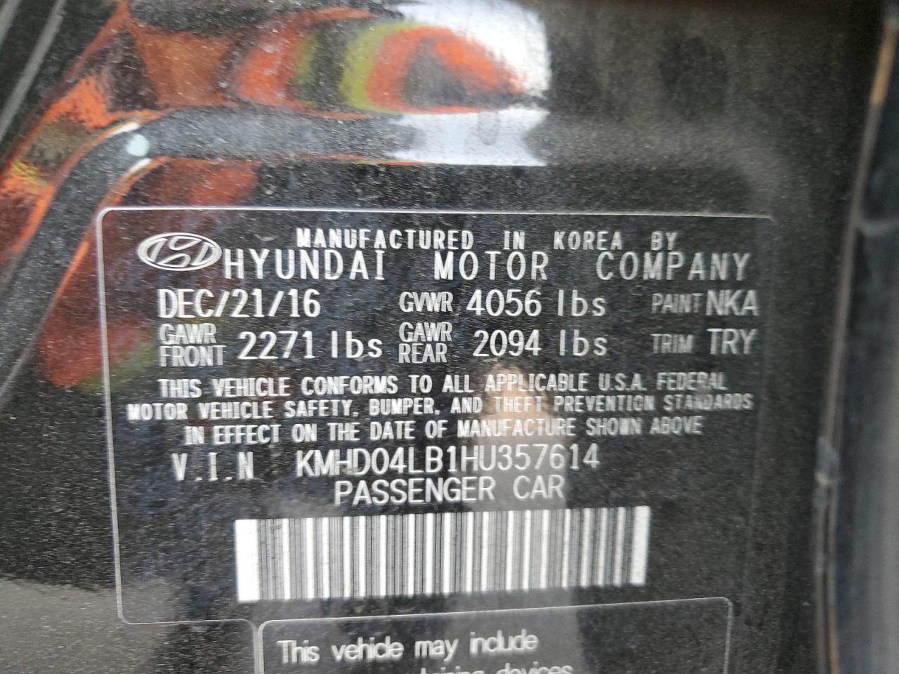 2017 Hyundai Elantra - Image 15