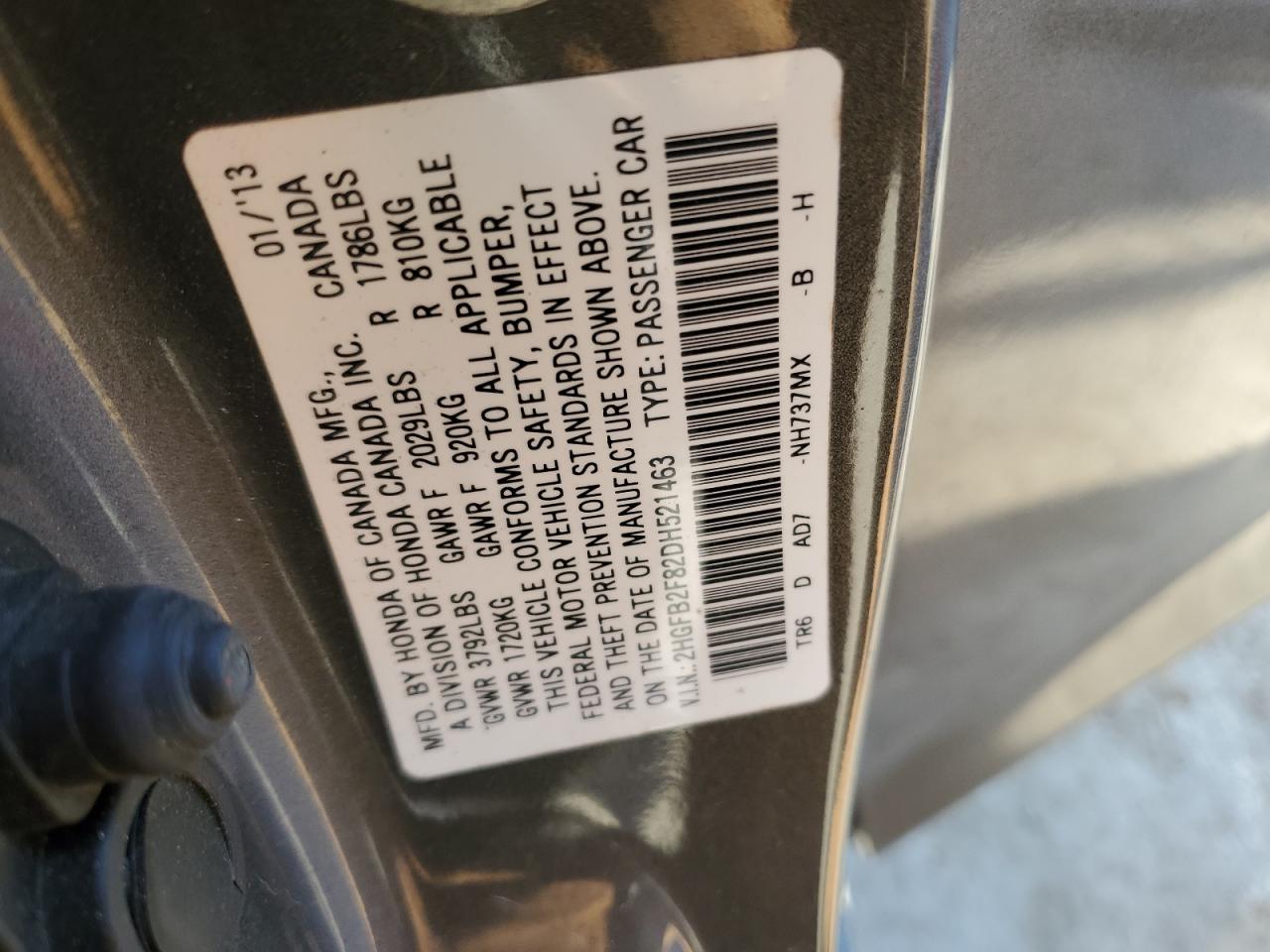 2013 Honda Civic - Image 13