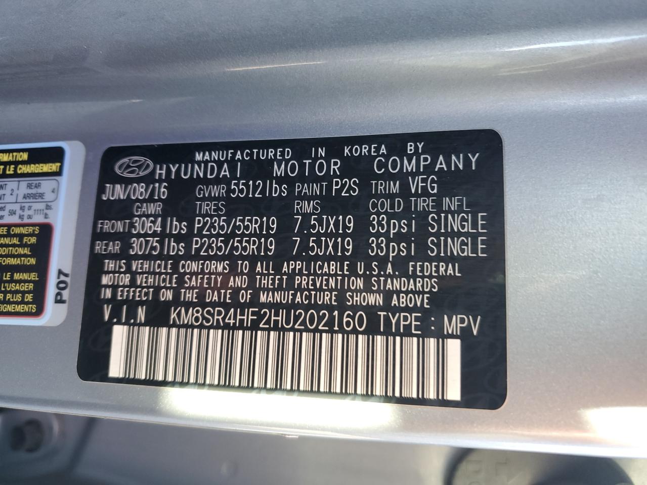 2017 Hyundai Santa Fe - Image 12