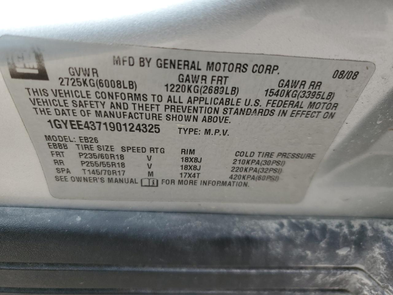 2009 Cadillac SRX - Image 13