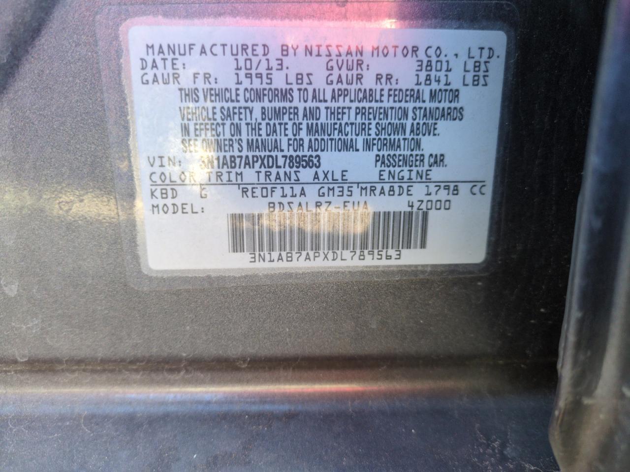 2013 Nissan Sentra - Image 13