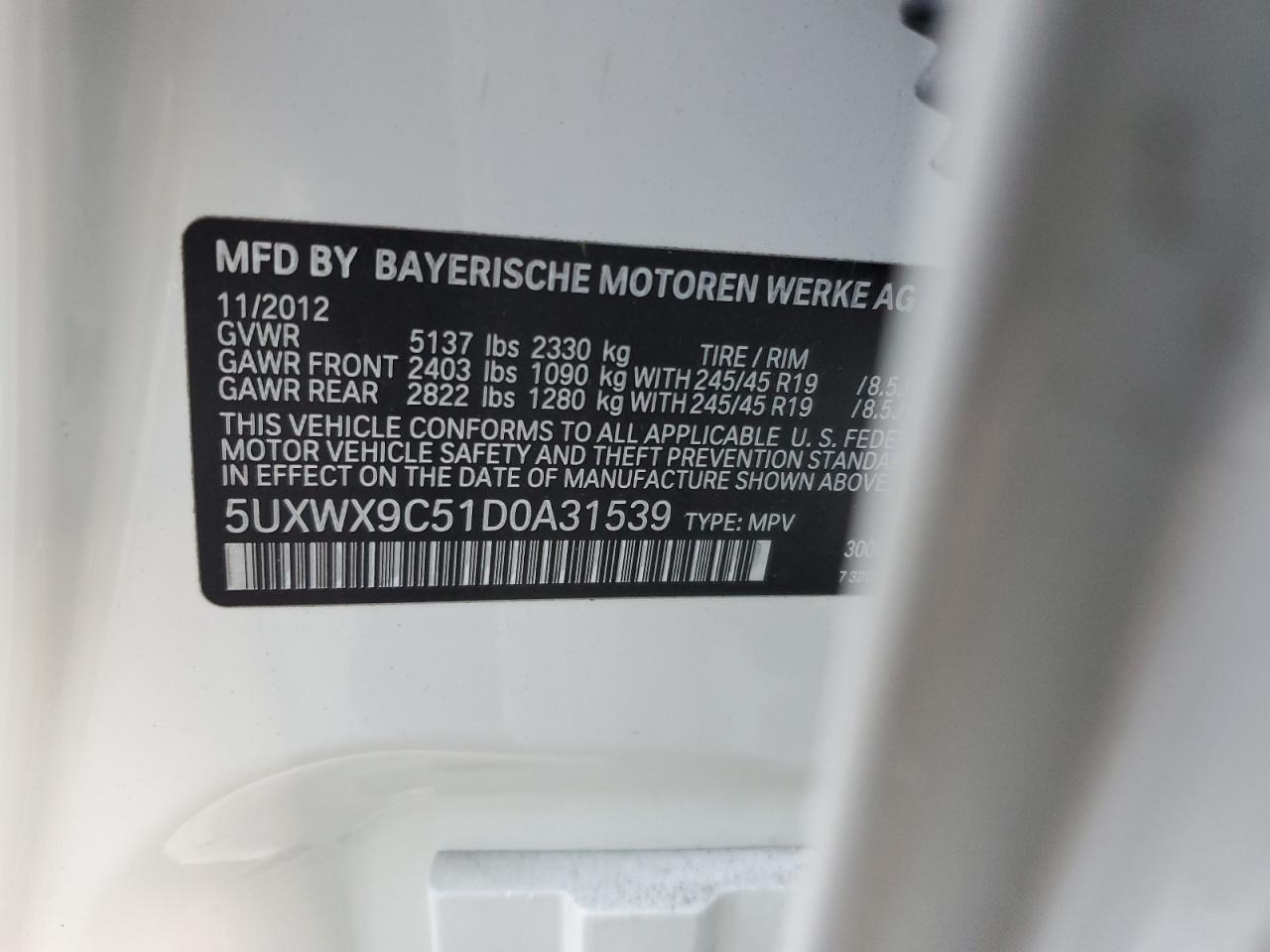2013 BMW X3 - Image 14