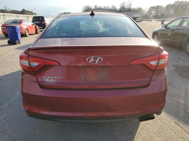 Sedans HYUNDAI SONATA 2016 Red
