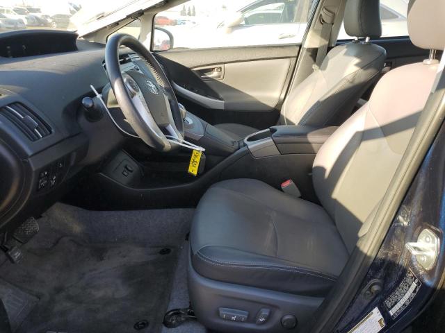  TOYOTA PRIUS 2015 Granatowy