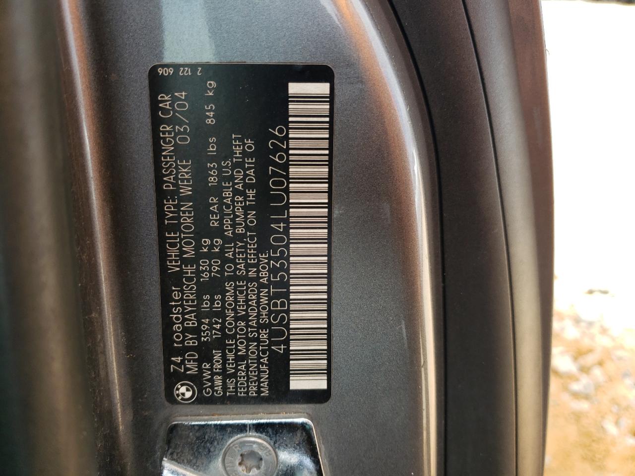 2004 BMW Z4 - Image 12