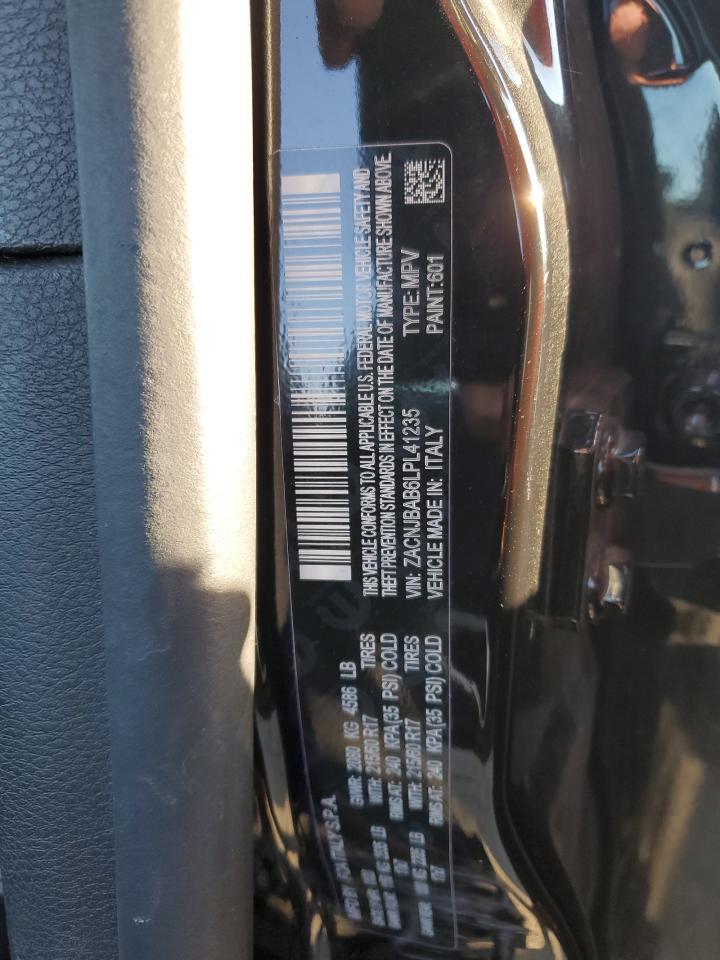 2020 Jeep Renegade Sport VIN: ZACNJBAB6LPL41235 Lot: 87098154