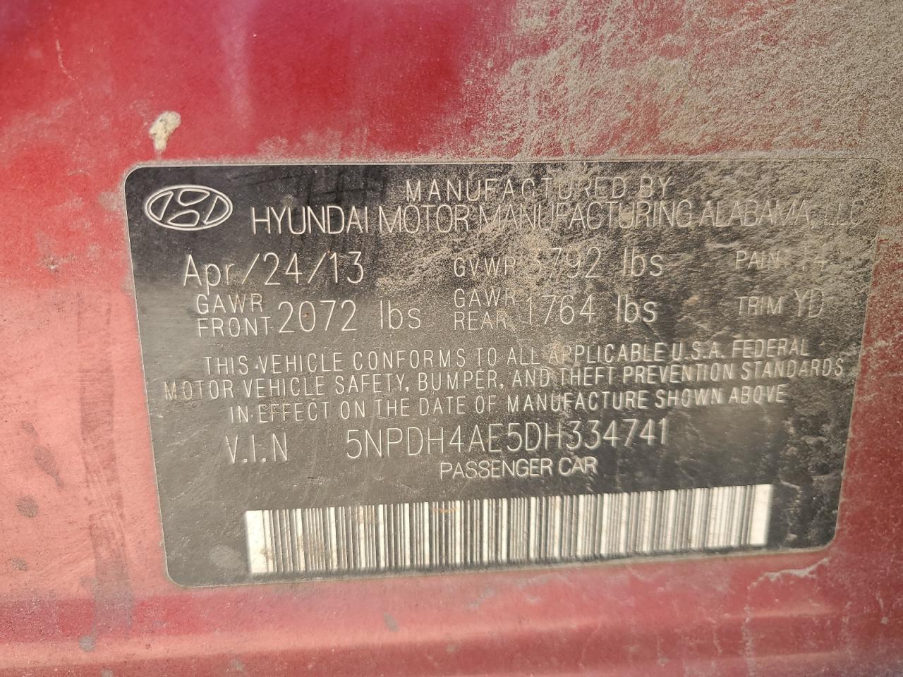 2013 Hyundai Elantra - Image 14