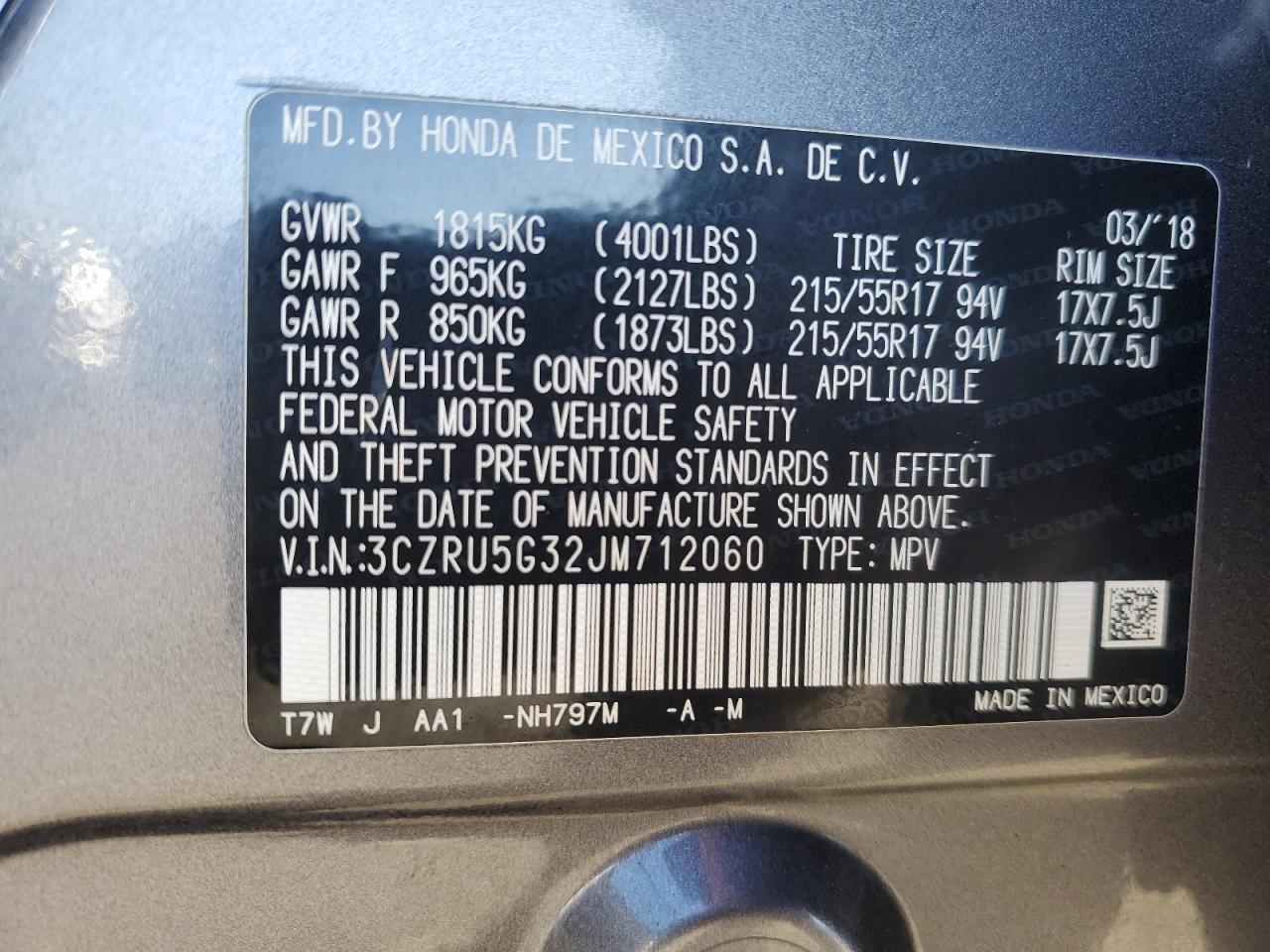 2018 Honda HR-V - Image 13