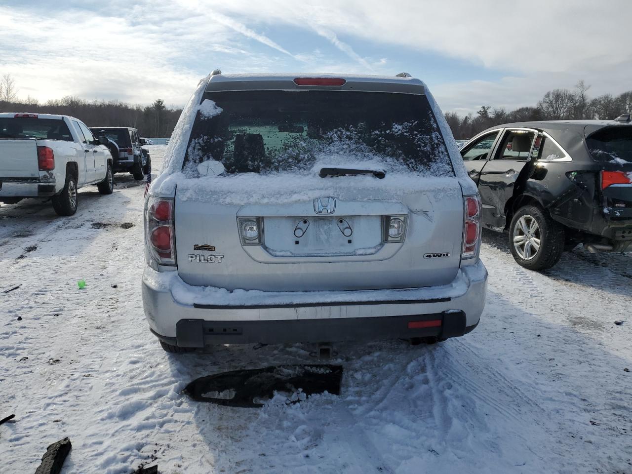 2006 Honda Pilot Ex VIN: 2HKYF18676H539596 Lot: 88340845