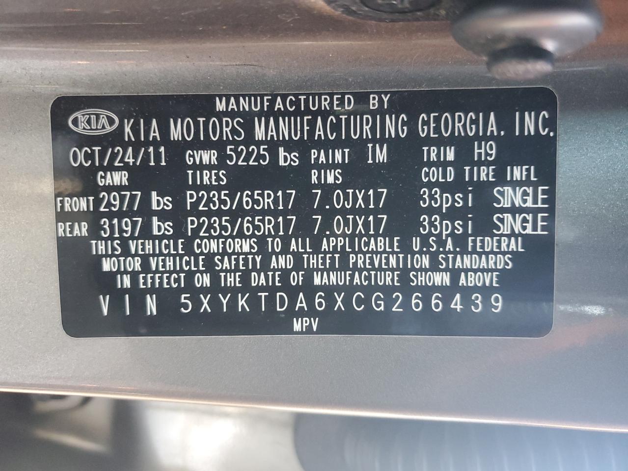 2012 Kia Sorento - Image 13