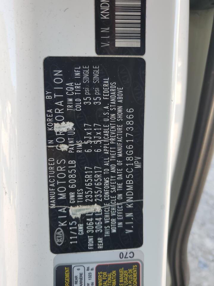 2016 Kia Sedona - Image 13