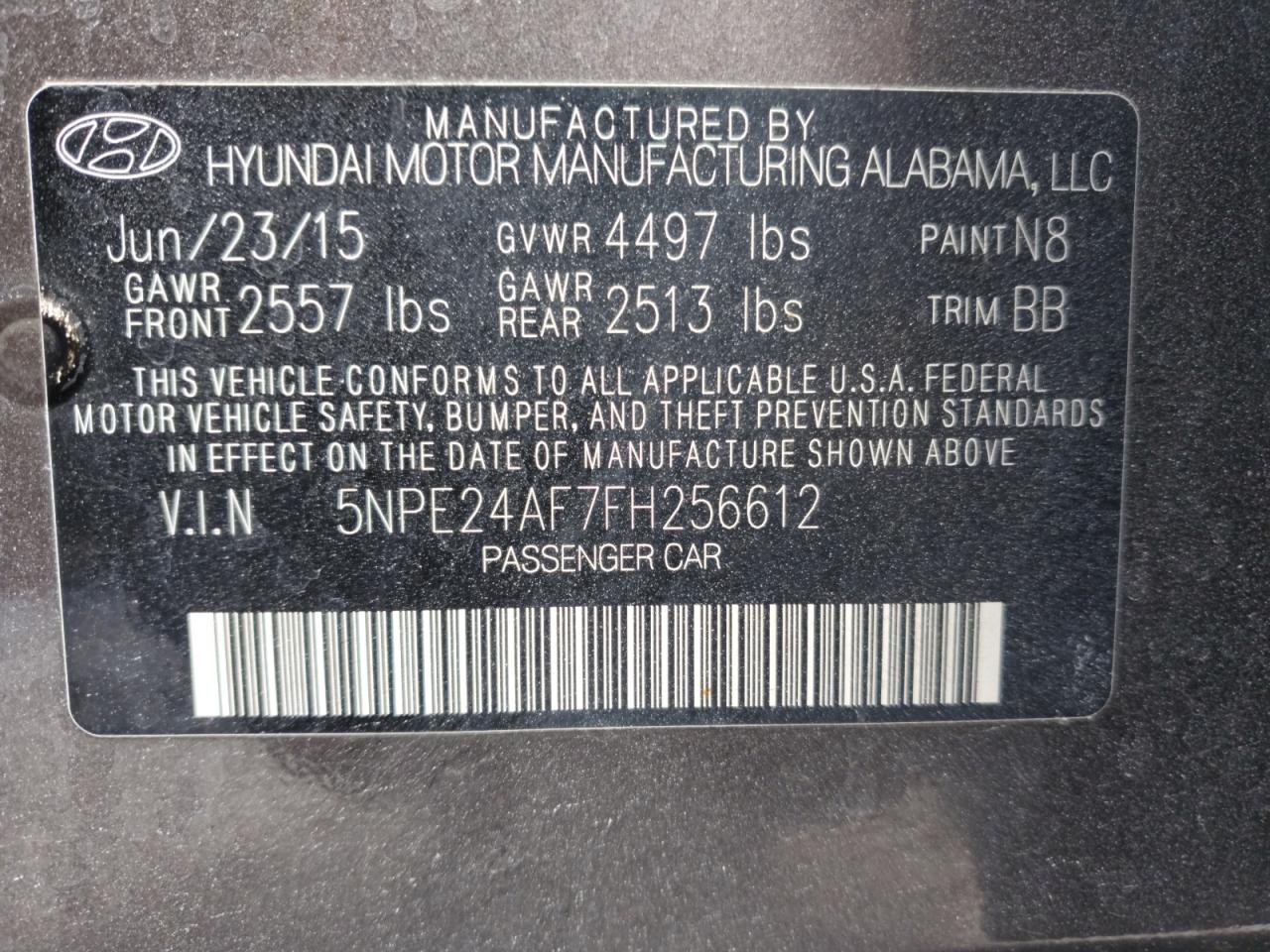 2015 Hyundai Sonata - Image 15