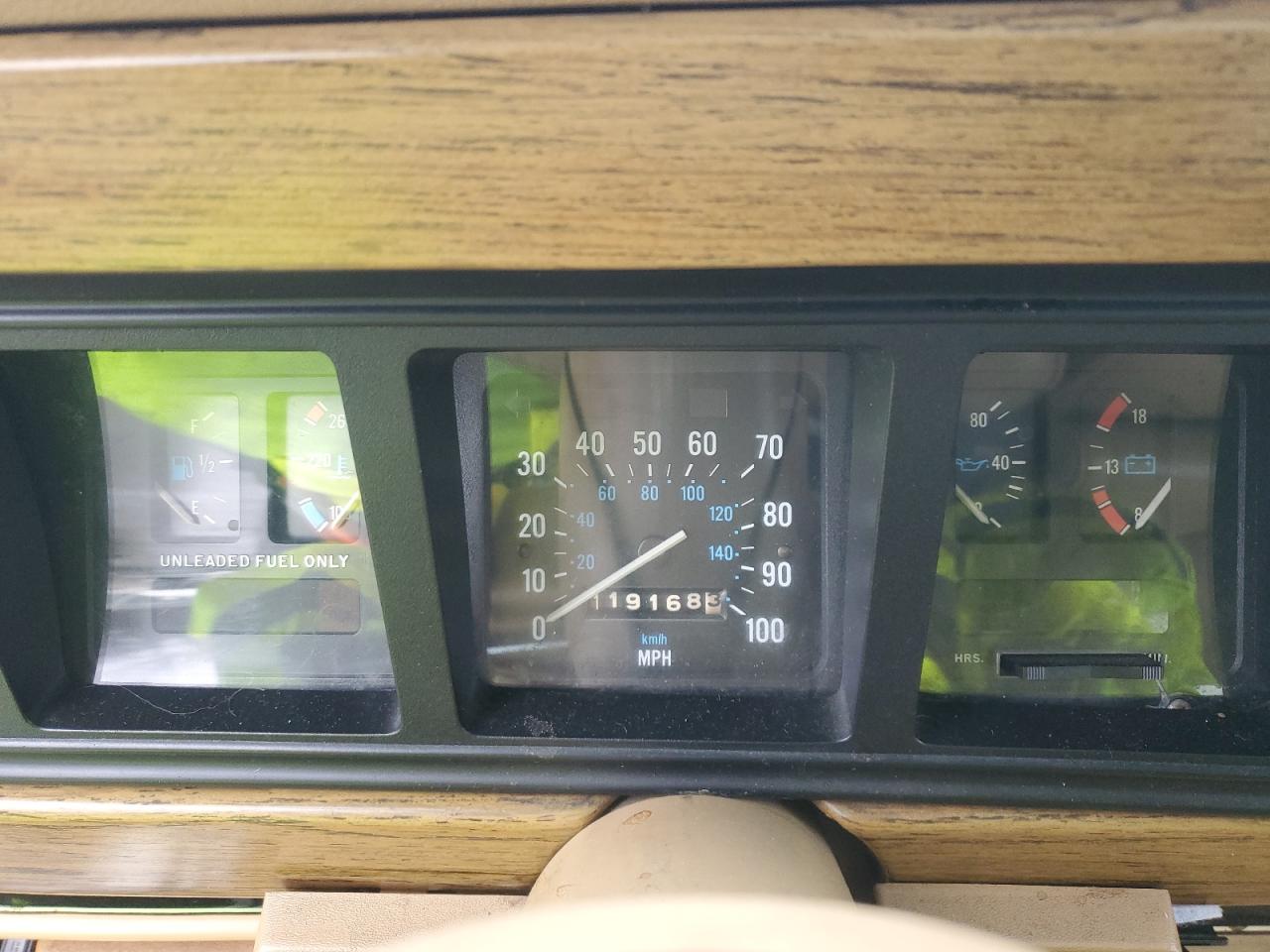 1987 Jeep Grand Wagoneer at NY - Brookhaven, Copart lot 1987 Jeep Grand Wagoneer at NY - Brookhaven, Copart lot
