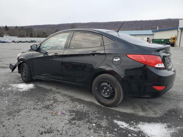  HYUNDAI ACCENT 2016 Чорний