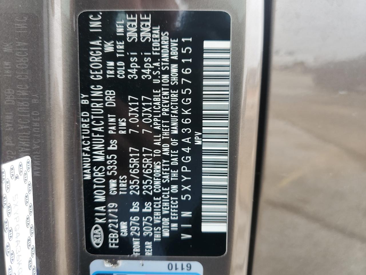 2019 Kia Sorento - Image 15