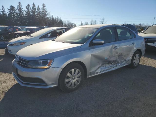 Sedans VOLKSWAGEN JETTA 2015 Srebrny