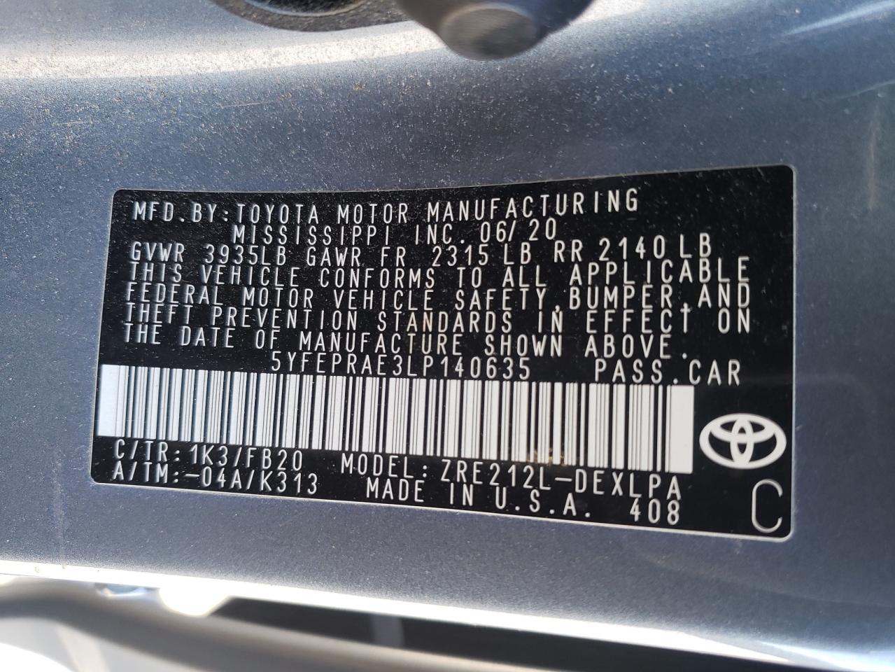 2020 Toyota Corolla - Image 12