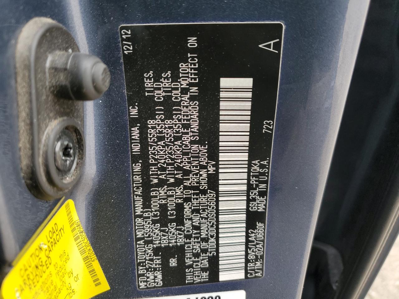 2013 Toyota Sienna - Image 13