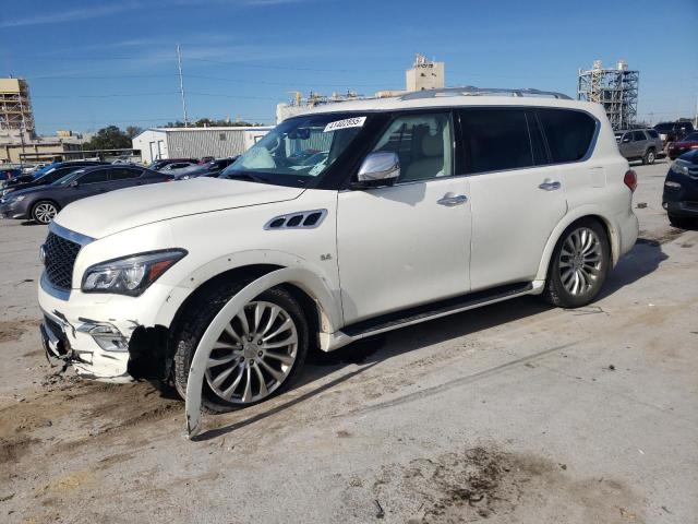 2016 Infiniti Qx80  de vânzare în New Orleans, LA - Front End