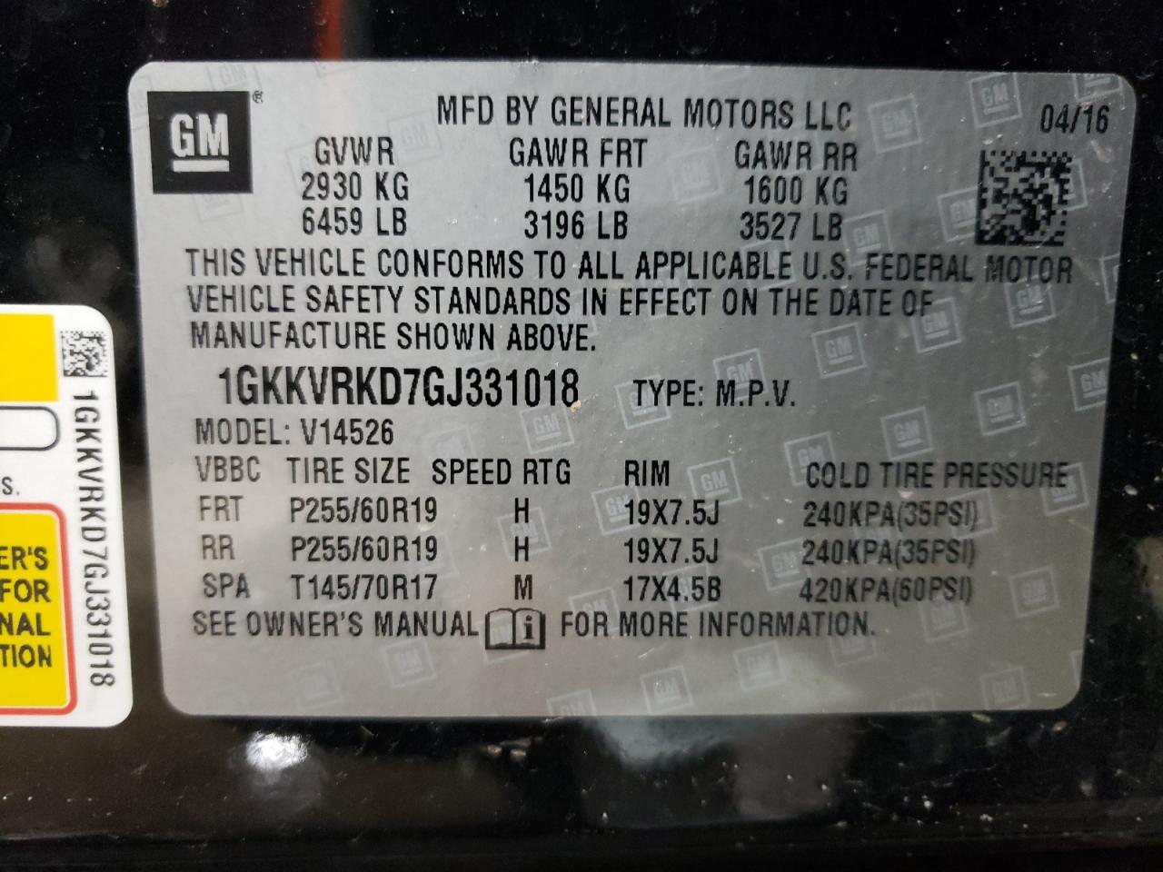 2016 GMC Acadia - Image 13