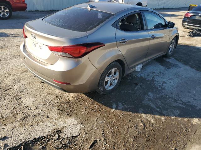  HYUNDAI ELANTRA 2014 Цвет загара