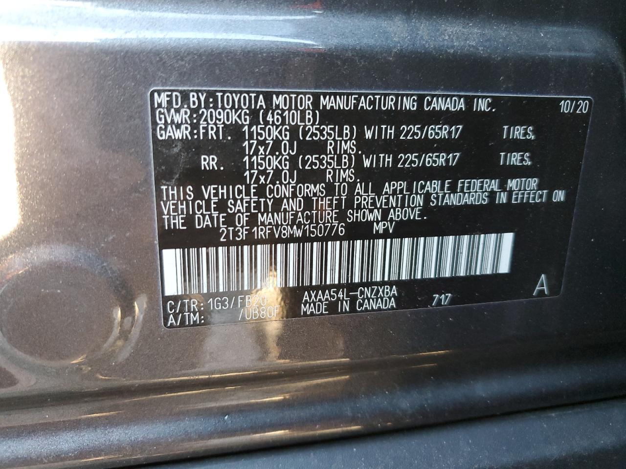 2021 Toyota RAV 4 - Image 13