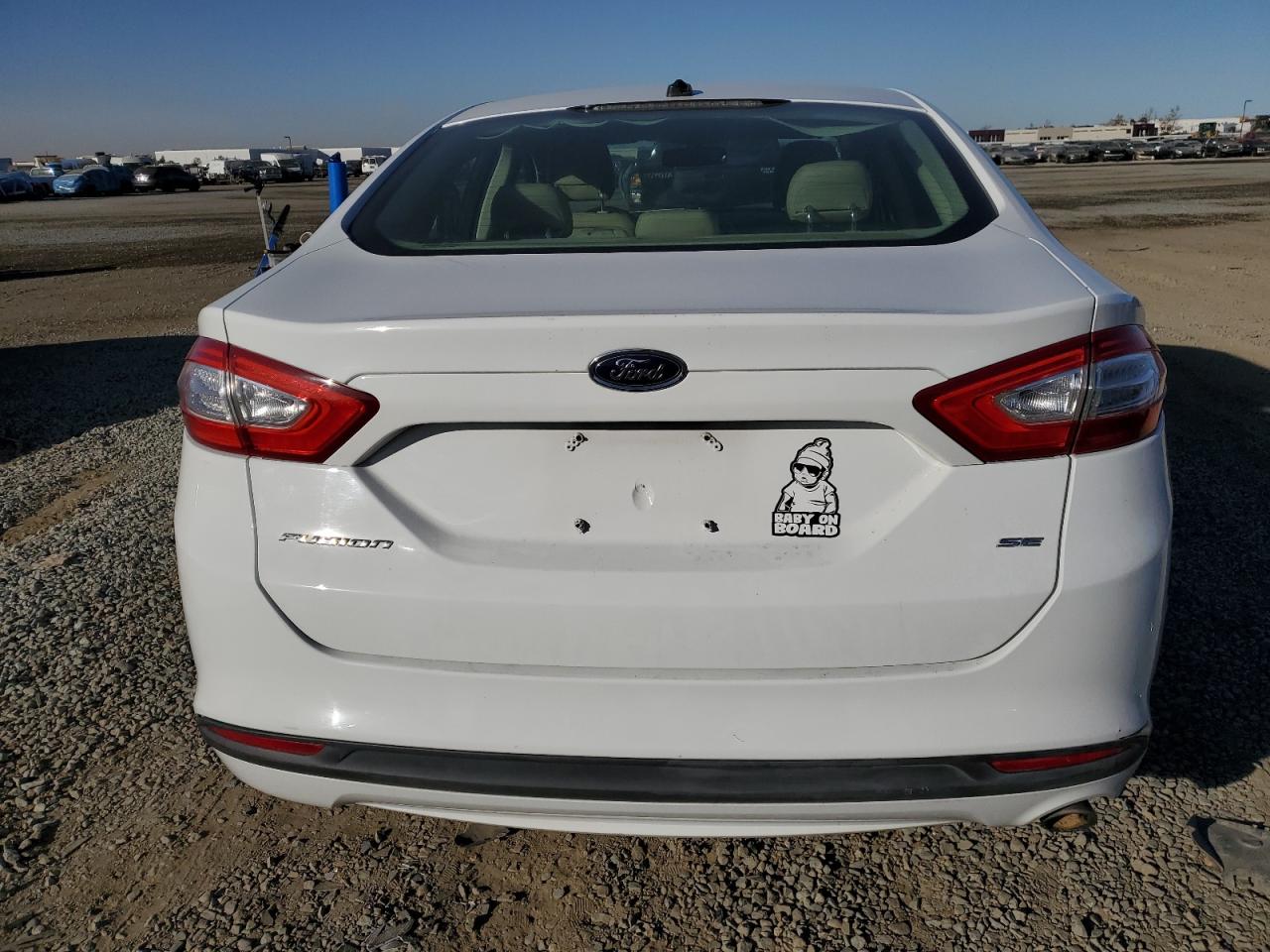 VIN 3FA6P0PU3DR332248 2013 FORD FUSION no.6