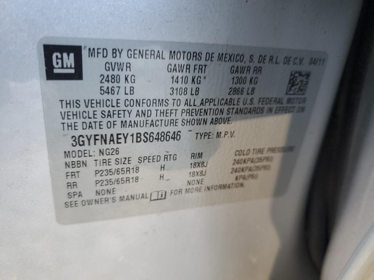2011 Cadillac SRX - Image 14