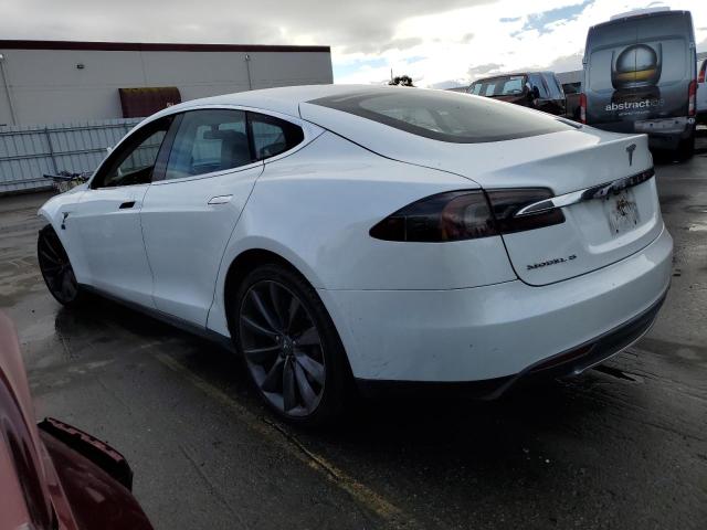  TESLA MODEL S 2012 Белы