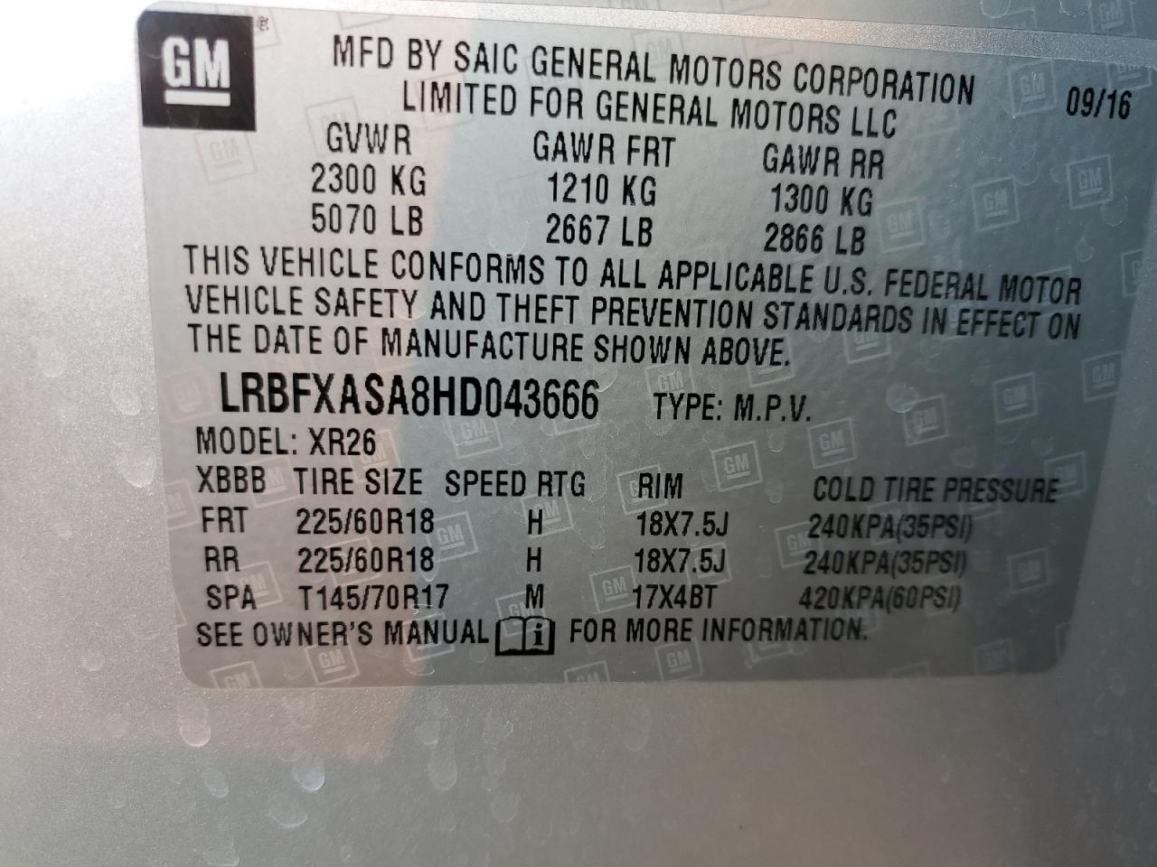 2017 Buick Envision - Image 14