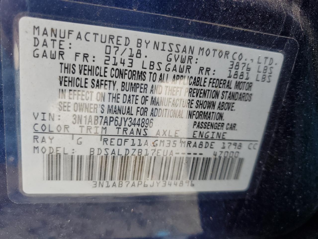 2018 Nissan Sentra - Image 13