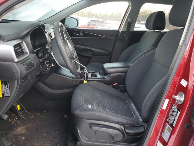  KIA SORENTO 2016 Красный