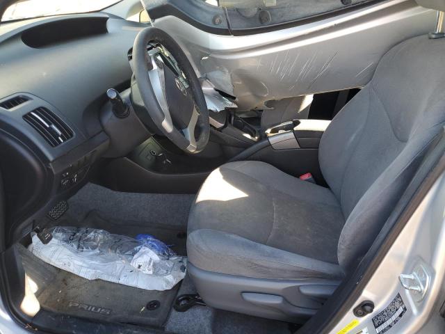 Hatchbacks TOYOTA PRIUS 2012 Silver