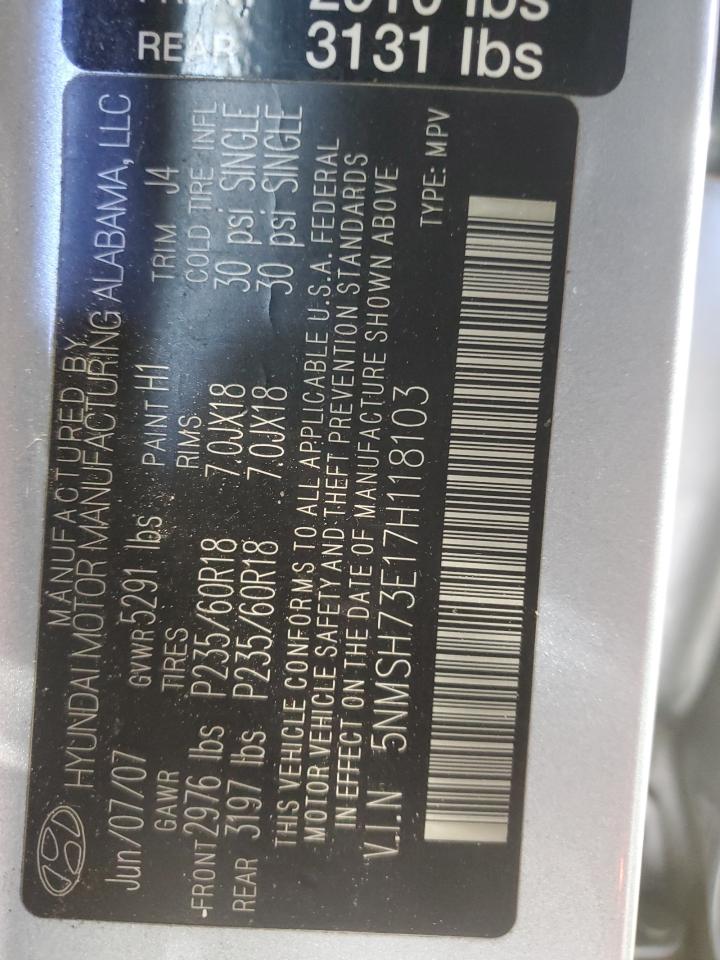 2007 Hyundai Santa Fe - Image 13