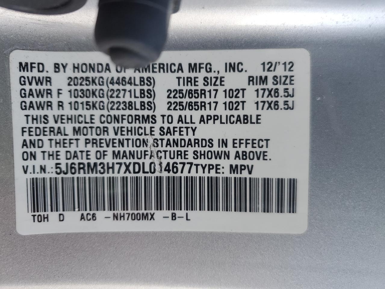 2013 Honda CR-V - Image 15