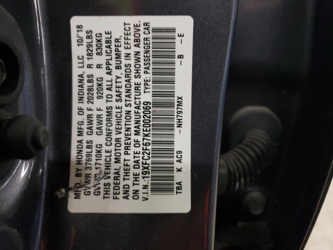 2019 Honda Civic - Image 13