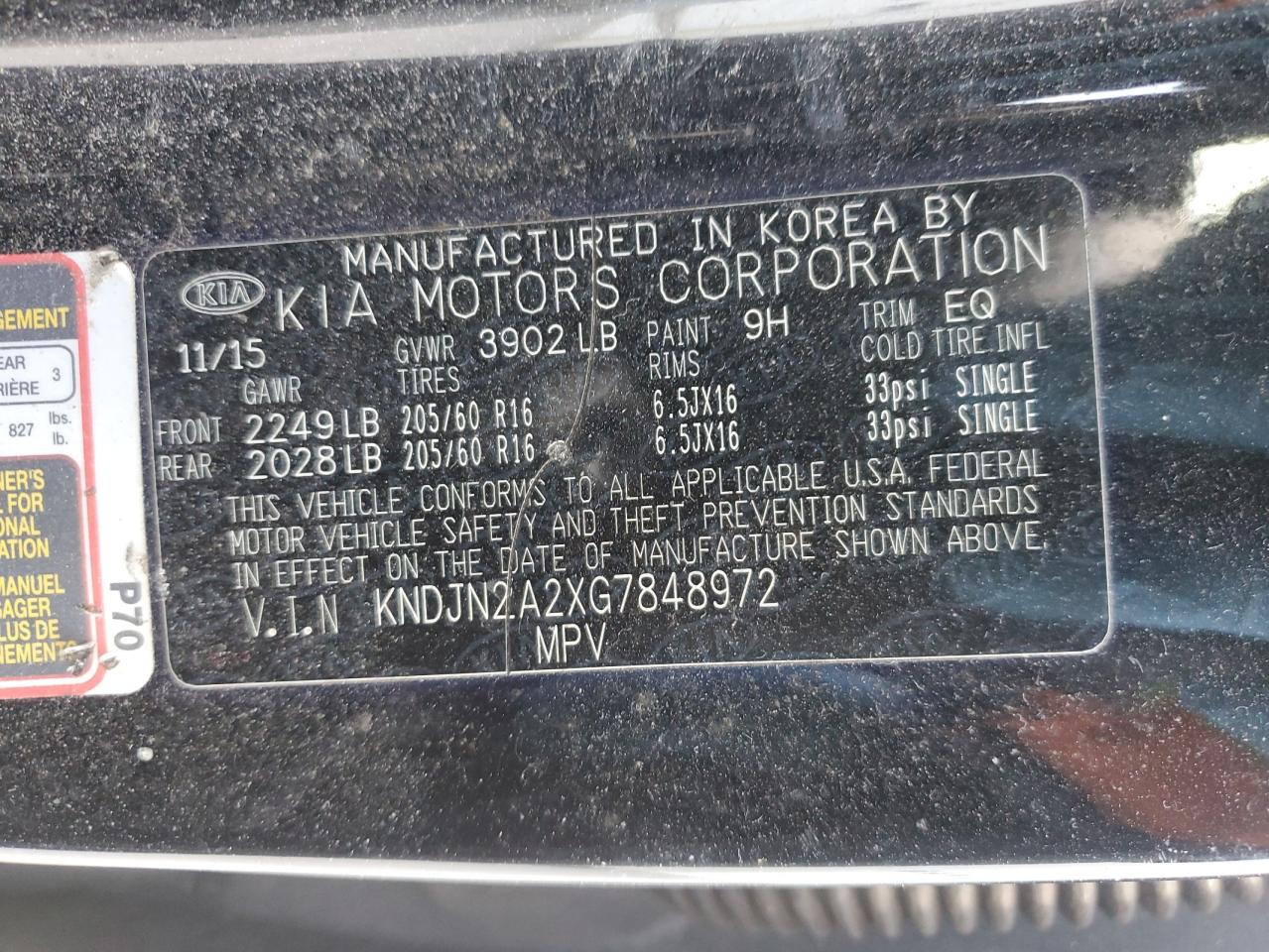 2016 Kia Soul - Image 13