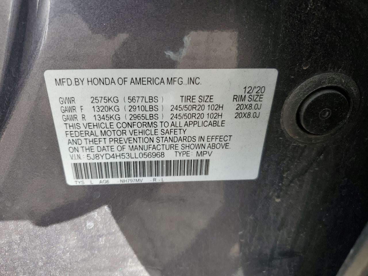 2020 Acura MDX - Image 15