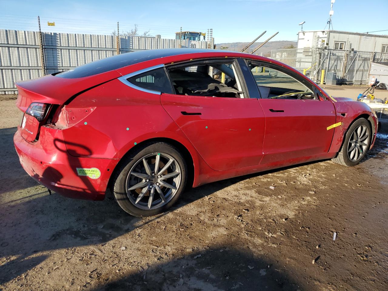 VIN 5YJ3E1EB2LF635855 2020 TESLA MODEL 3 no.3