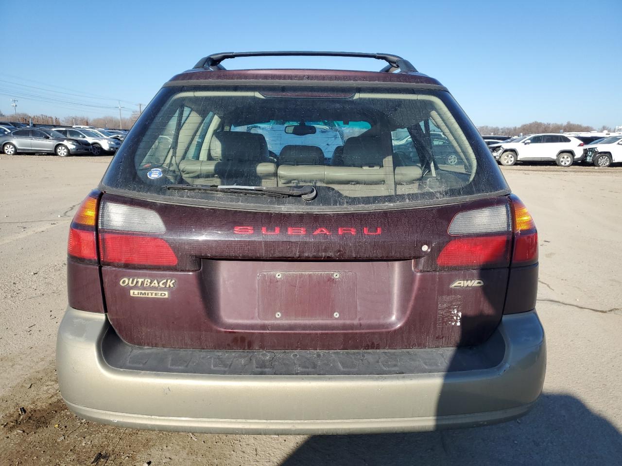 2000 Subaru Legacy Outback Limited VIN: 4S3BH6867Y6645556 Lot: 89100895