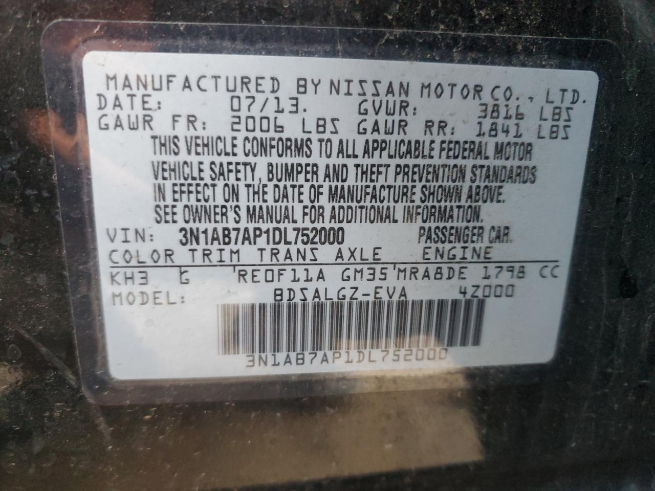 2013 Nissan Sentra - Image 12