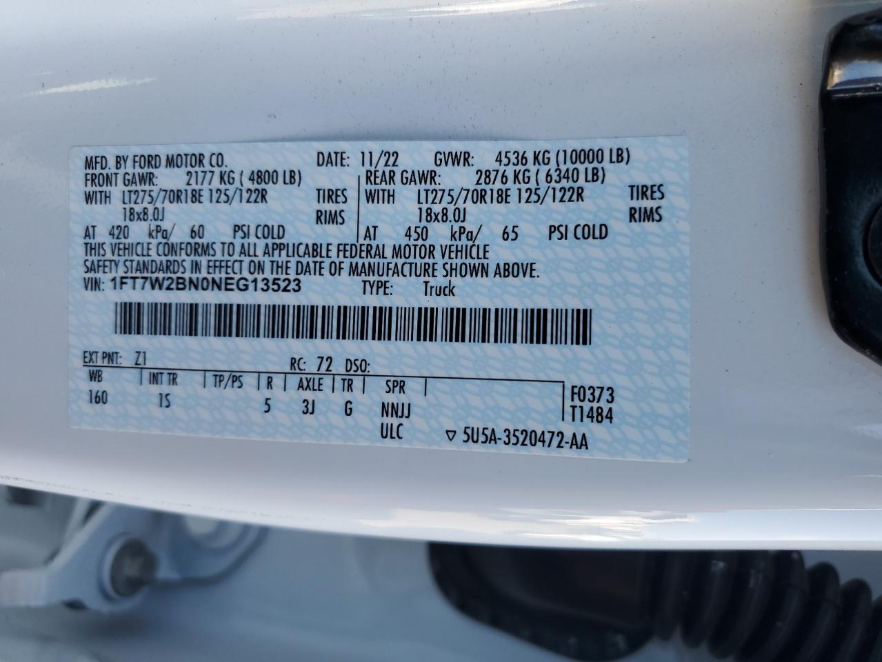 2022 Ford F250 - Image 12