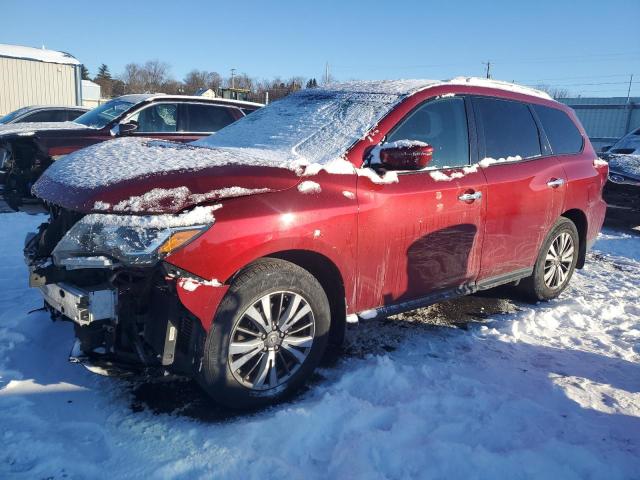  NISSAN PATHFINDER 2018 Red