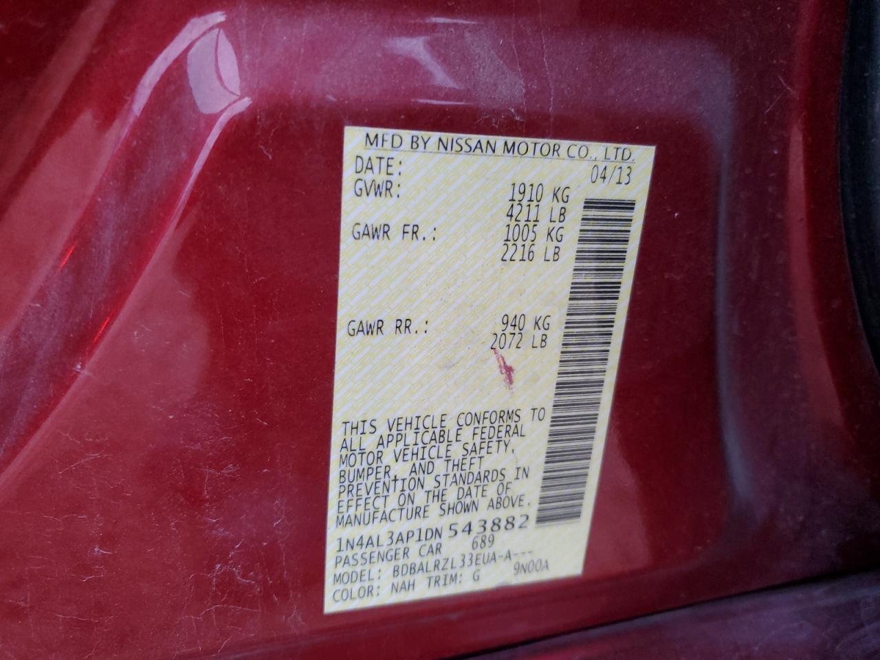 2013 Nissan Altima - Image 12