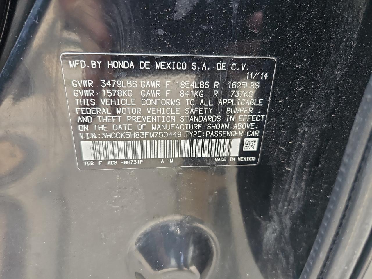 2015 Honda Fit - Image 10